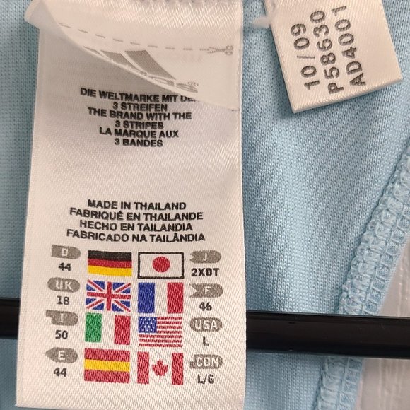 Large Adidas workout top - Picture 2 of 4